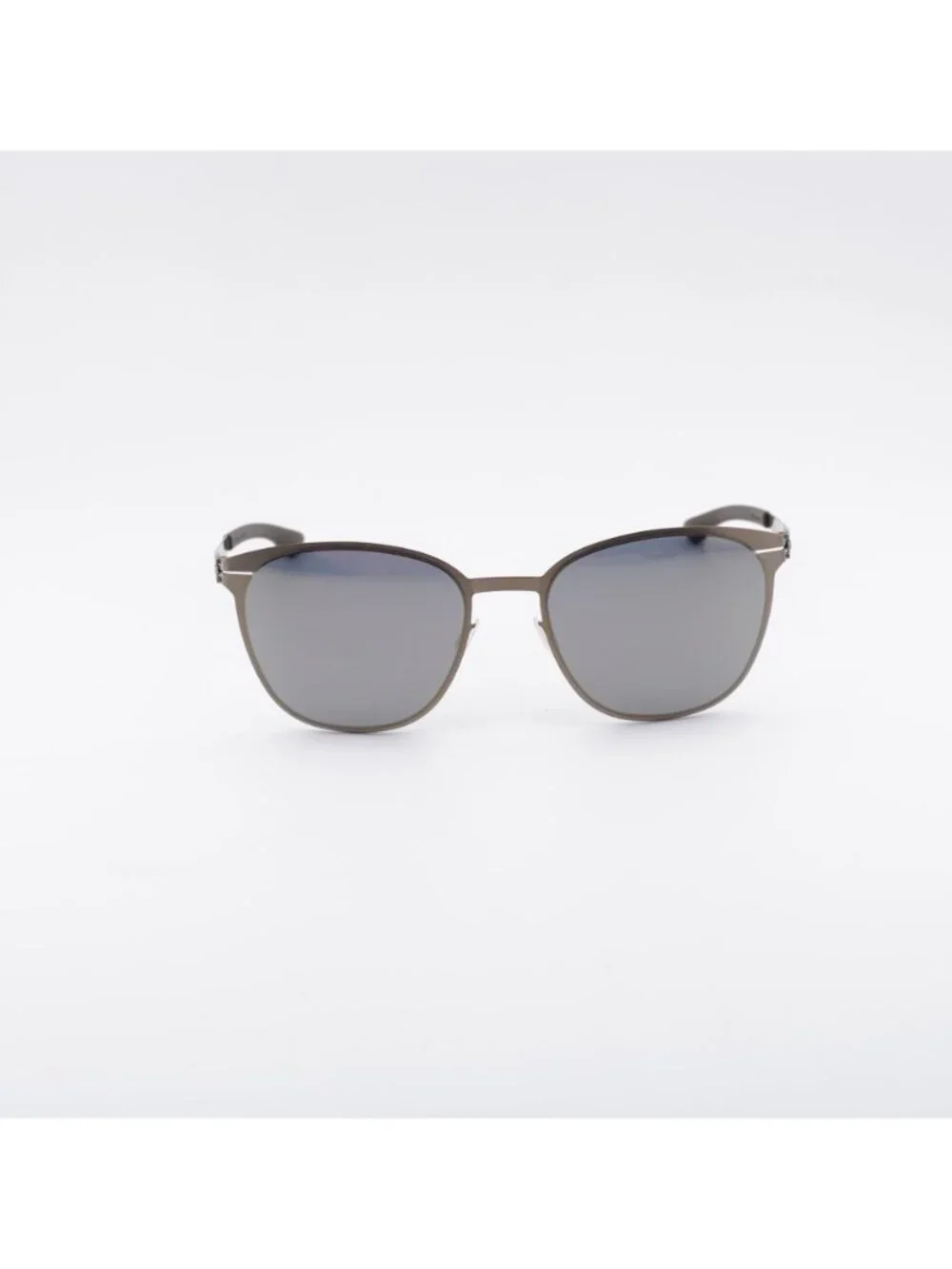 Ic! Berlin ANDREA R. M1444 030 Sunglasses Bronze Round Frame, Mirror Lenses